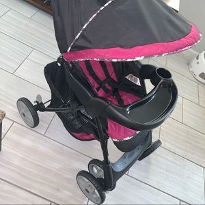 GRACO SNUGRIDE 30 CAR SEAT STROLLER BASE SET